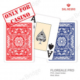 Plastic Cards Dal Negro "FLOREALE PRO" (bulk, red/blue)