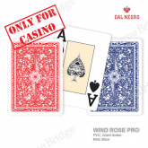 Plastic Cards Dal Negro "WindRose PRO" (bulk, red/blue)