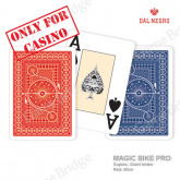 Duplex Cards Dal Negro "MAGIC BIKE PRO" (bulk, red/blue)